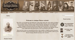 Desktop Screenshot of antique-photos.com